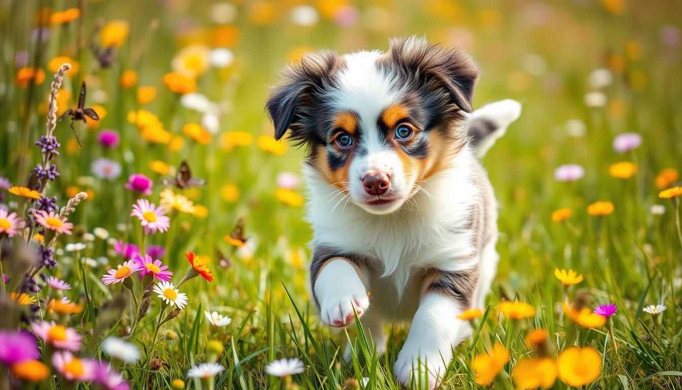 puppy australian shepherd